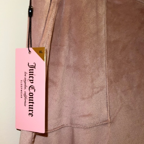Juicy Couture Velour Lounge Pants – XL – Rhinestone Juicy Back – NWT - Picture 8 of 9